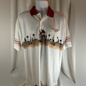 Paradise collection up polo short sleeve shirt from St. Thomas men’s